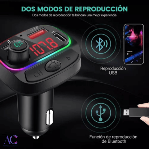 Adaptador bluetooth Carro CM-613