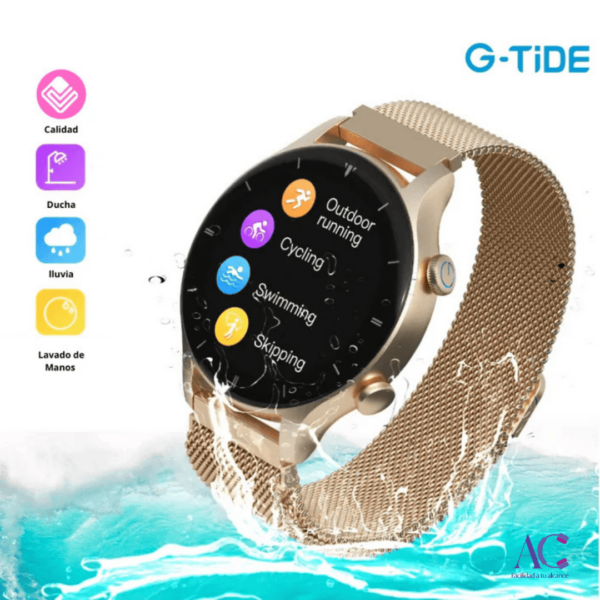 Smartwatch G-TIDE Romance + 2 pulsos y Accesorio Sorpresa