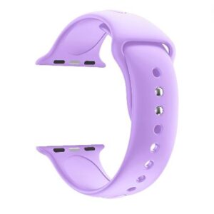 Pulso Liso En Silicona 20mm-22mm