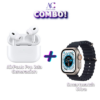 Combo Smartwatch Ultra + Airpods Pro Segunda Generacion