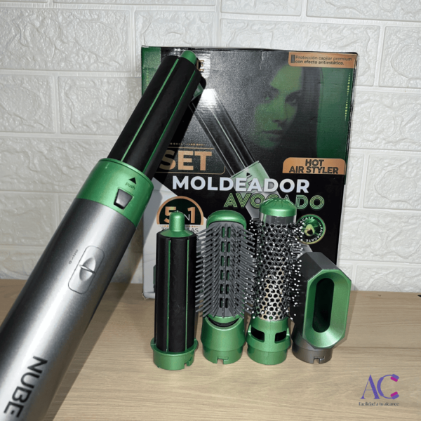 Agregar un subtítulo.zip - 424 Cepillo Multifuncional 5 en 1 de Aguacate