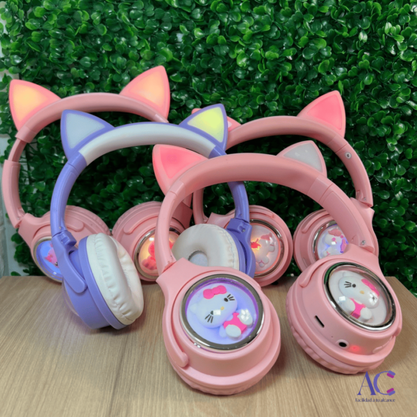 Diadema De Diseños Con Orejas Led