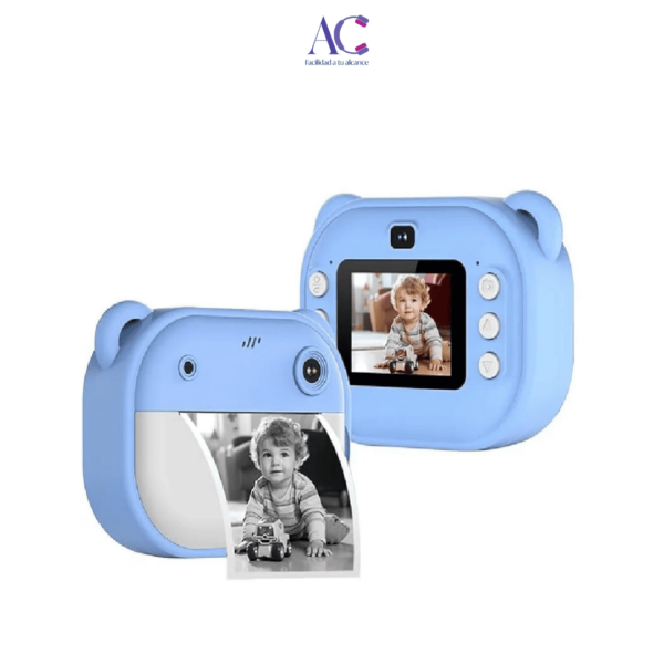 Cámara Instantánea Doble Lente Para Niños
